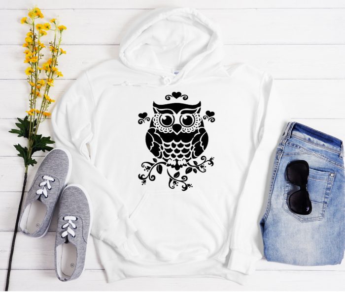 Owl Mandala Cool Trending graphic Hoodie