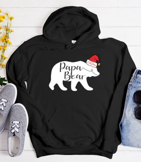 Papa Bear - Christmas Cool Trending Hoodie