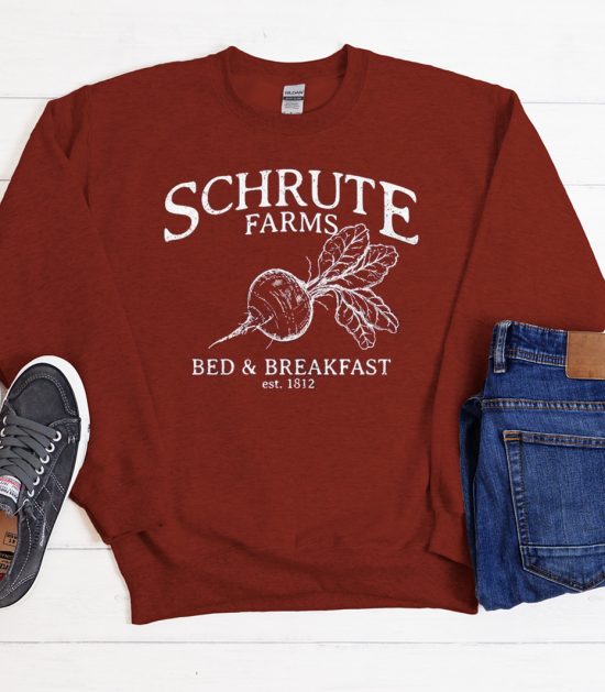 Schrute Farms Cool Trending graphic Sweatshirt