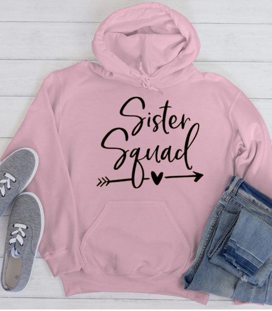 Sister Squad Cool Trending Hoodie