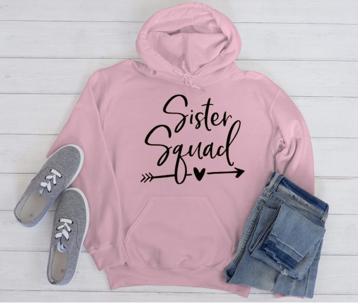 Sister Squad Cool Trending Hoodie