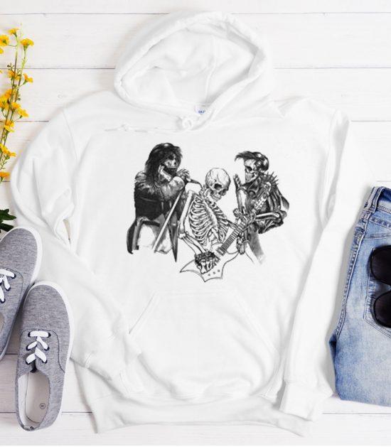 Skull Rockers Cool Trending graphic Hoodie