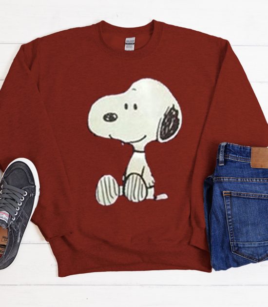 Snoopy Maroon Cool Trending Sweatshirt