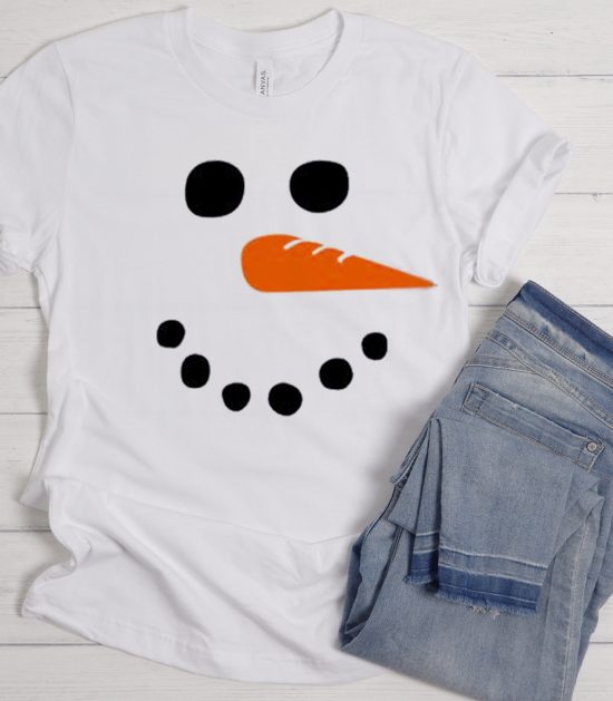 Snowman Xmas Cool Trending graphic T Shirt