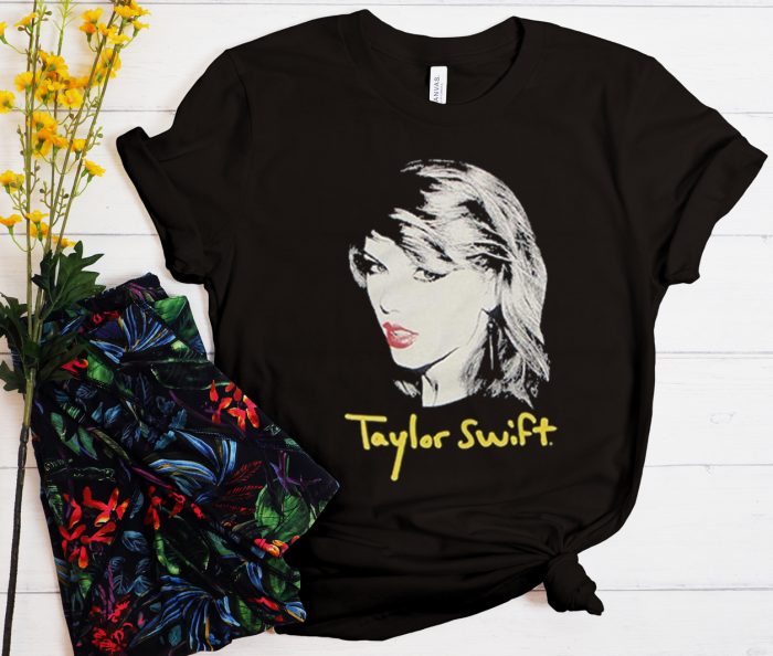 Taylor Swift Black 1989 World Tour Sketch Cool Trending T Shirt