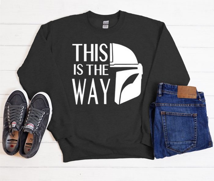 This is the WAY- Mandalorian Trending graphic Sweatshirt