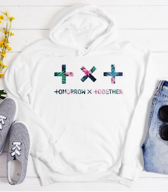 Tomorrow X Together Floral Cool Trending graphic Hoodie