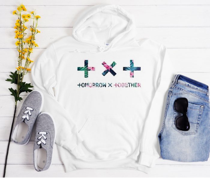 Tomorrow X Together Floral Cool Trending graphic Hoodie