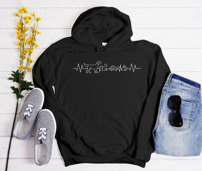 Veterinarian Heartbeat Cool Trending Hoodie