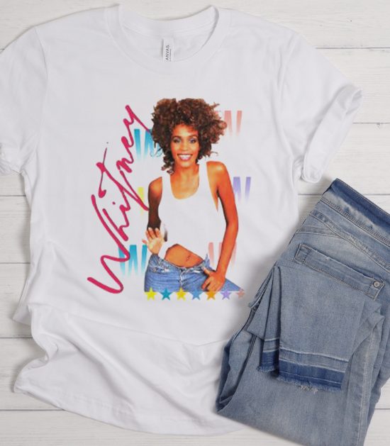 Vintage Whitney Houston Cool Trending graphic T Shirt