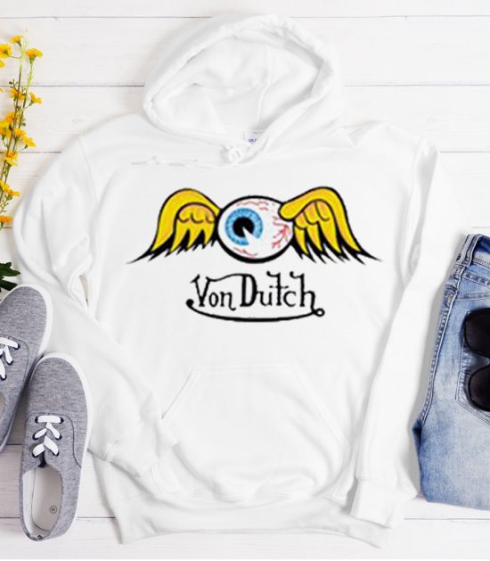 Von Dutch Flying Eyeball Cool Trending Hoodie