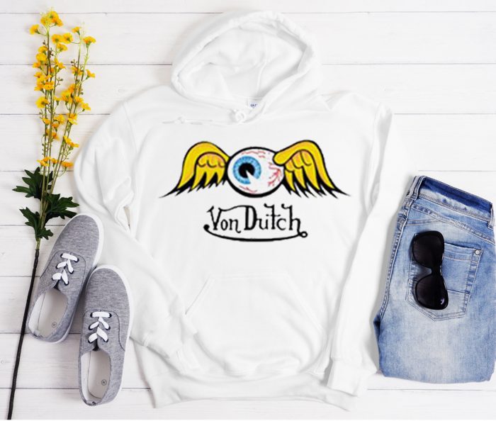 Von Dutch Flying Eyeball Cool Trending Hoodie