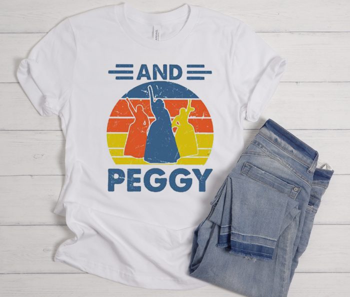 And Peggy Retro Vintage Cool Trending graphic T Shirt