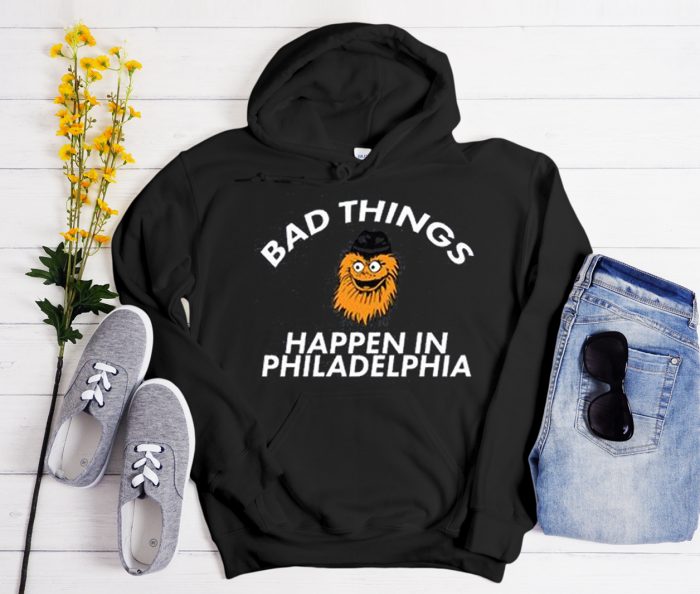 Bad Things Happen In Philadelphia Cool Trending graphic Hoodie