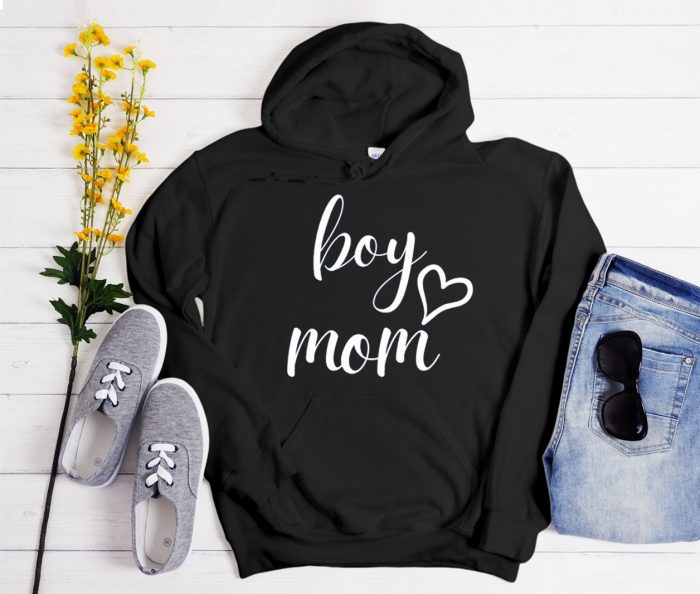 Boy Mom graphic Hoodie