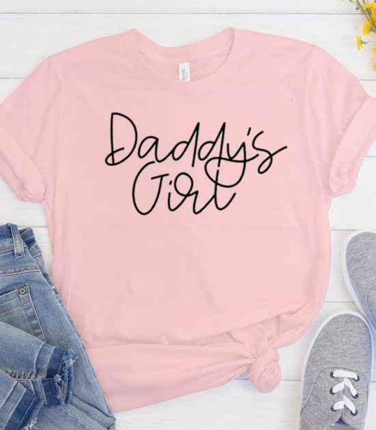 Daddy's Girl graphic T Shirt