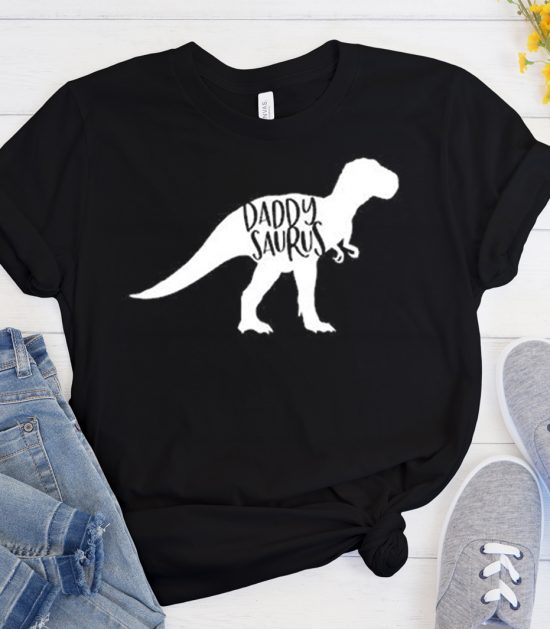 Dinosaur Dad graphic T Shirt