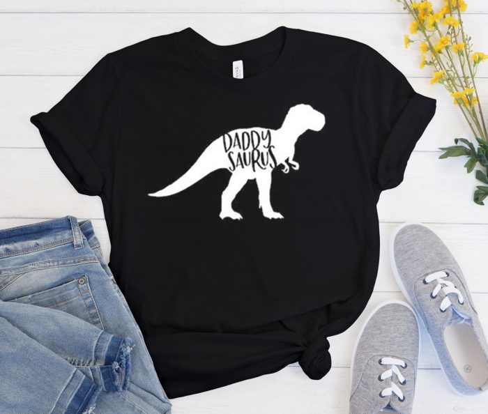 Dinosaur Dad graphic T Shirt