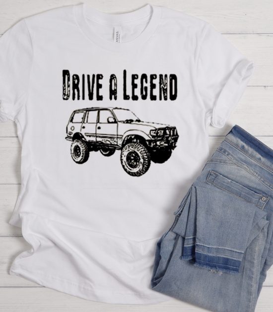 Drive A Legend with FJ80 Toyota Land Cruiser Cool Trending graphic T Shirt