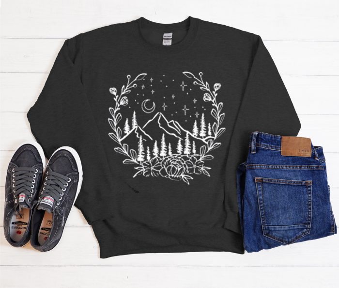 Mountain Cool Trending graphic Sweatshirt