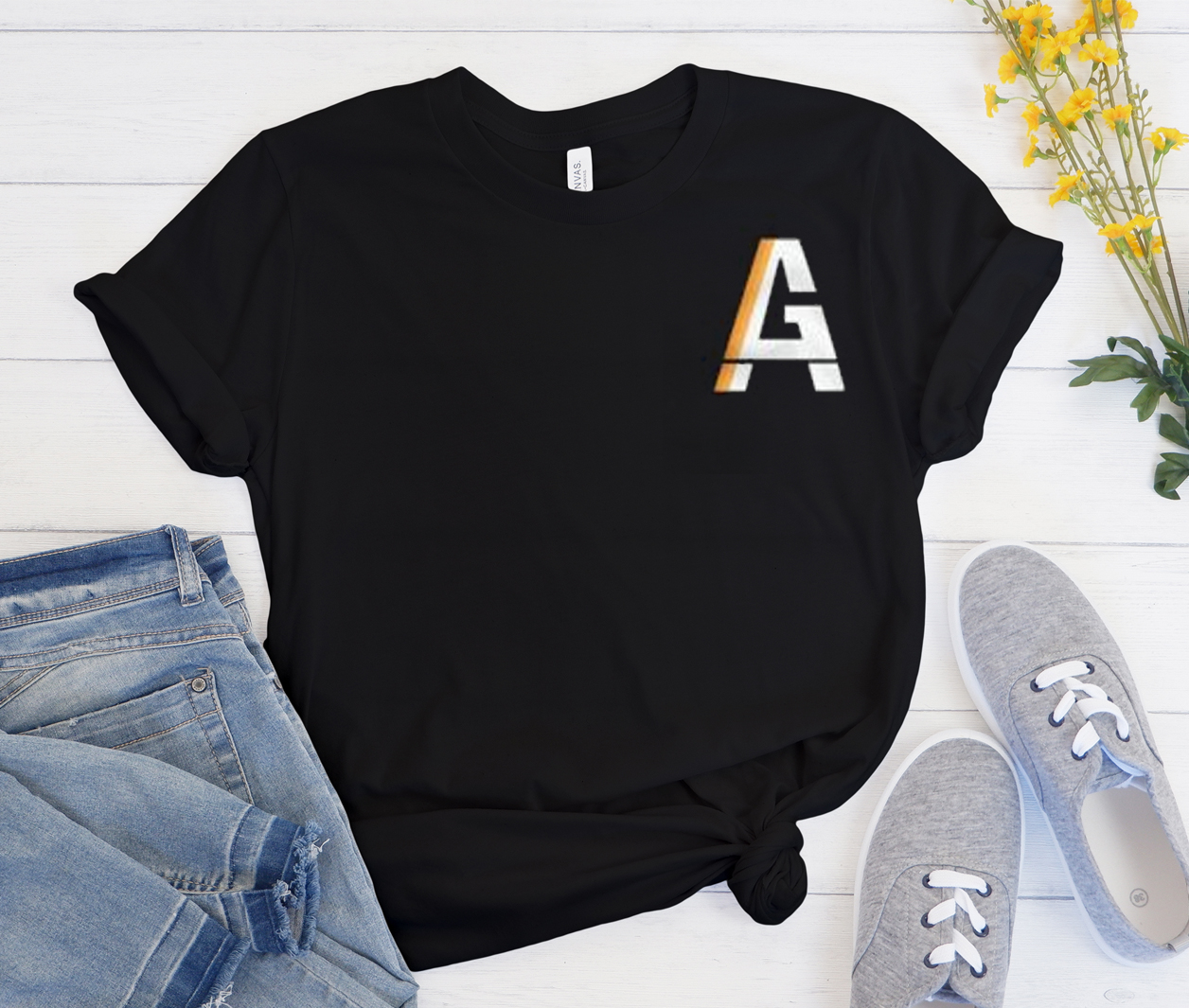 Mr A-Game Logo Cool Trending graphic T Shirt