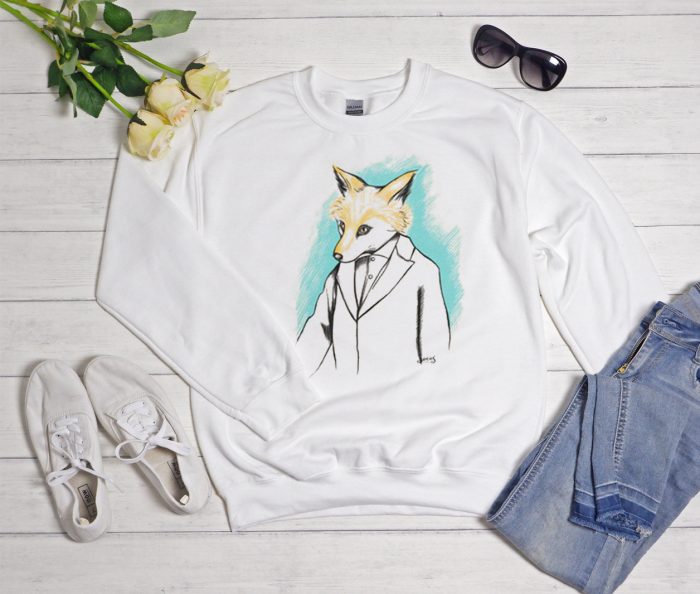 Mr. Fox Cool Trending graphic Sweatshirt