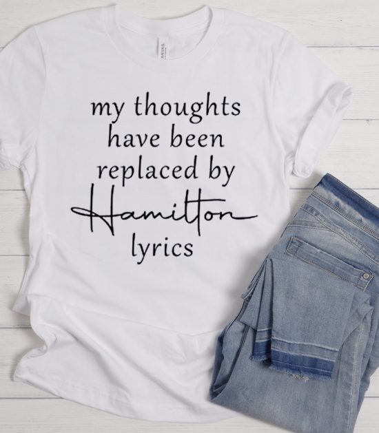 My Thoughts Have Been Replaced Cool Trending graphic T Shirt