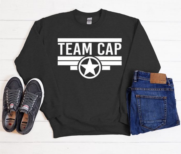 Team Captain America Cool Trending graphic Sweatshirt