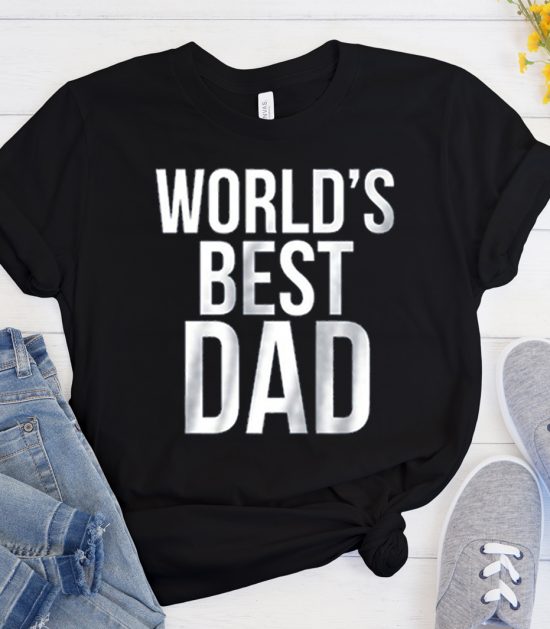 World's Best Dad graphic T Shirt