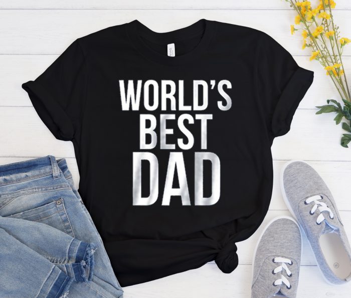 World's Best Dad graphic T Shirt