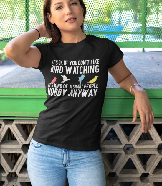 Bird Nerd Bird Watching T-Shirt