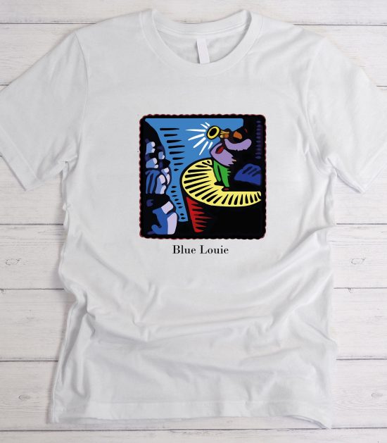 Blue louie art Graphic T-Shirt