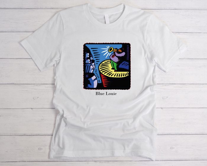 Blue louie art Graphic T-Shirt