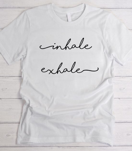 Inhale Exhale Graphic T Shirt