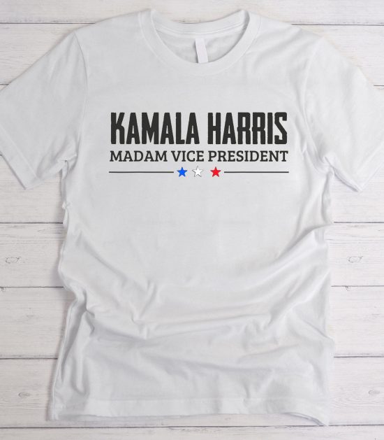 Kamala Harris Madam Vice President Graphic T-Shirt