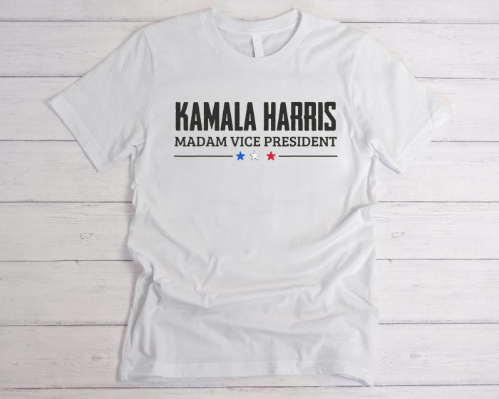 Kamala Harris Madam Vice President Graphic T-Shirt