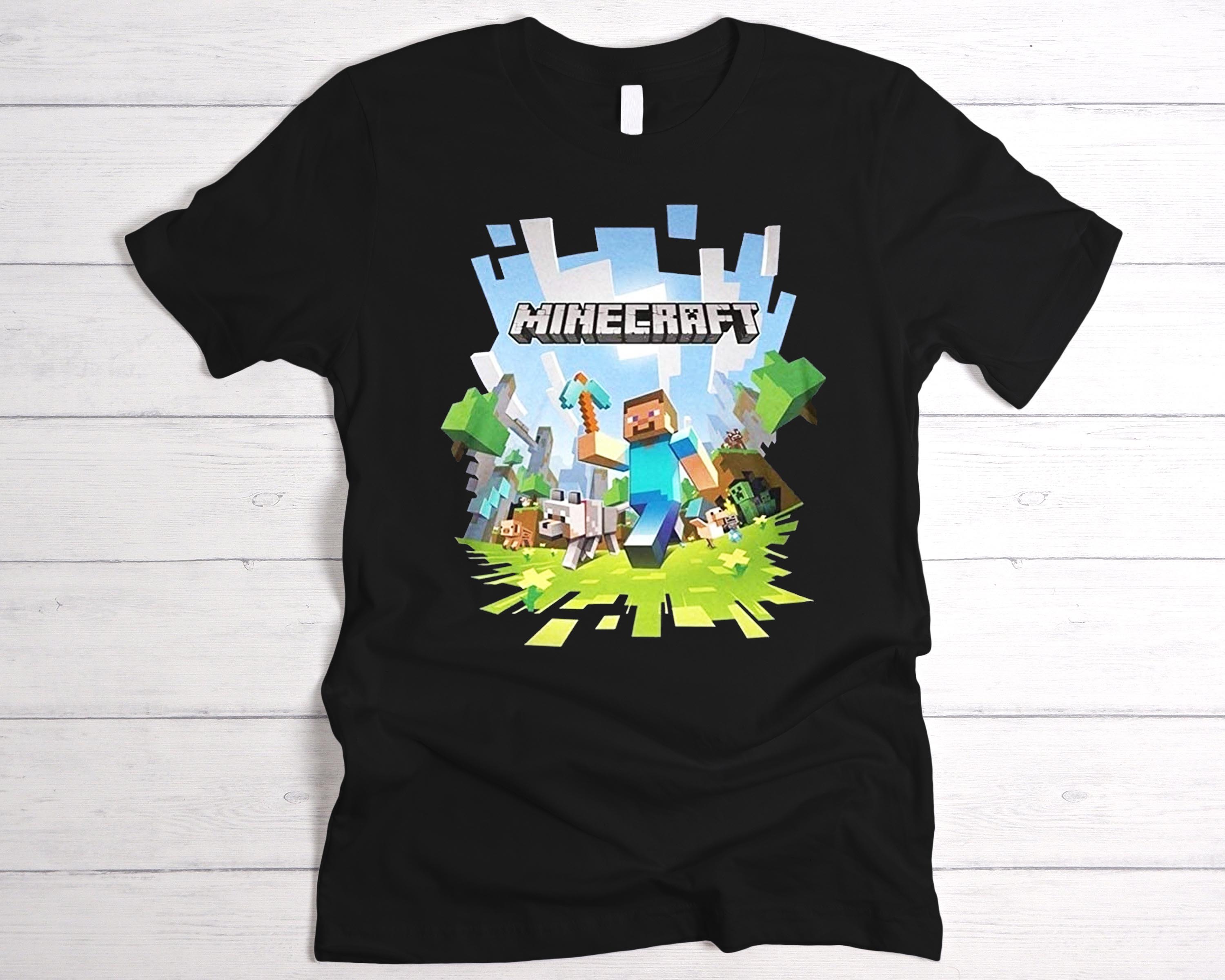 plotseling een kopje hoofd Minecraft Graphic T-Shirt