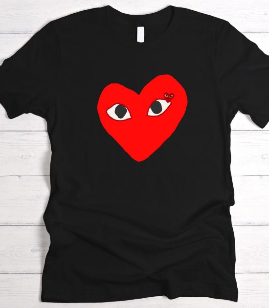 comme des garcons play Graphic T-Shirt