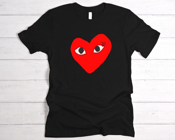 comme des garcons play Graphic T-Shirt