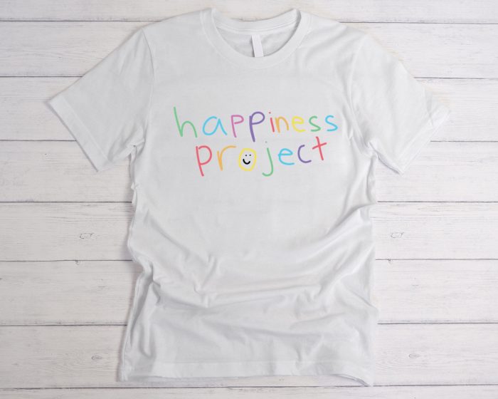 happines project graphic t-shirt