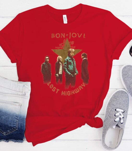 Bon Jovi Lost Highway T Shirt