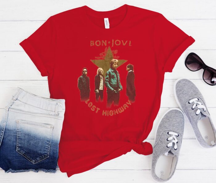 Bon Jovi Lost Highway T Shirt