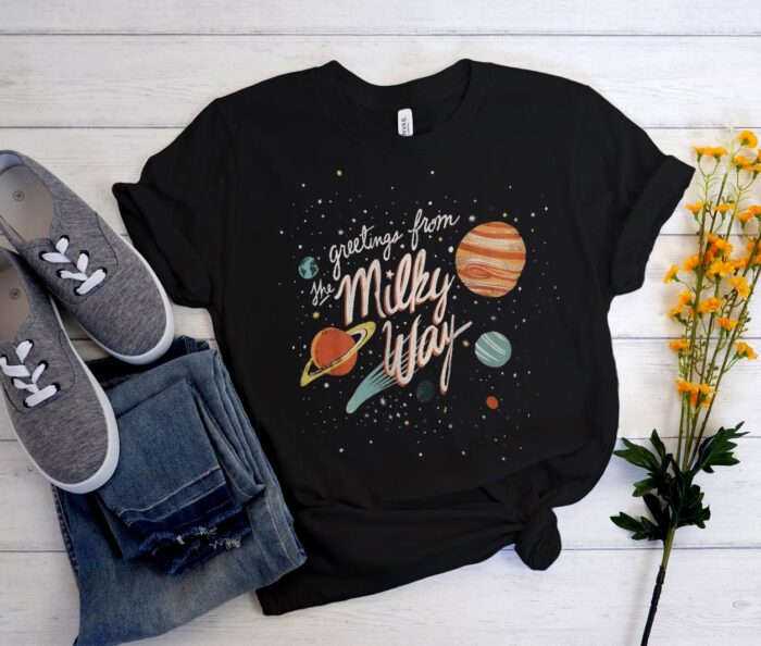 Greetings From The Milky Way T-shirt