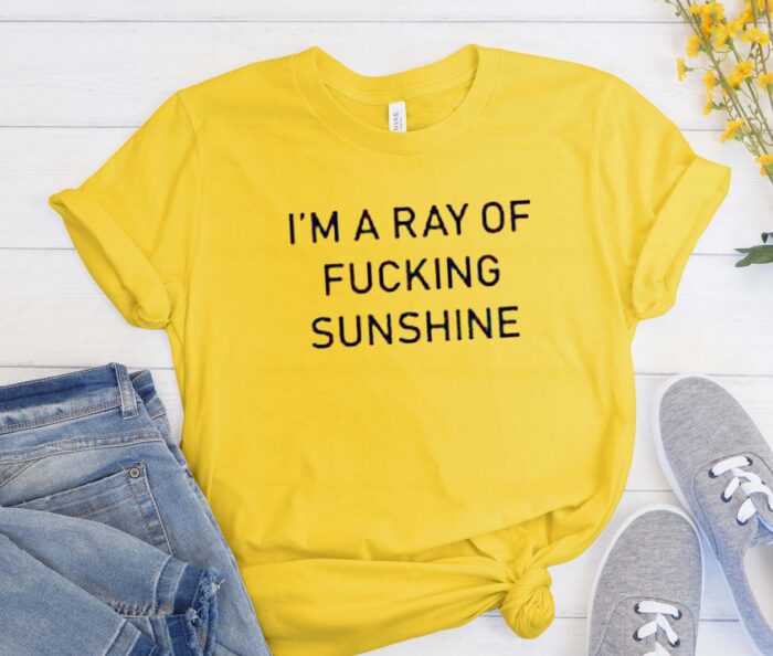 I'm a ray of fucking sunshine tshirt